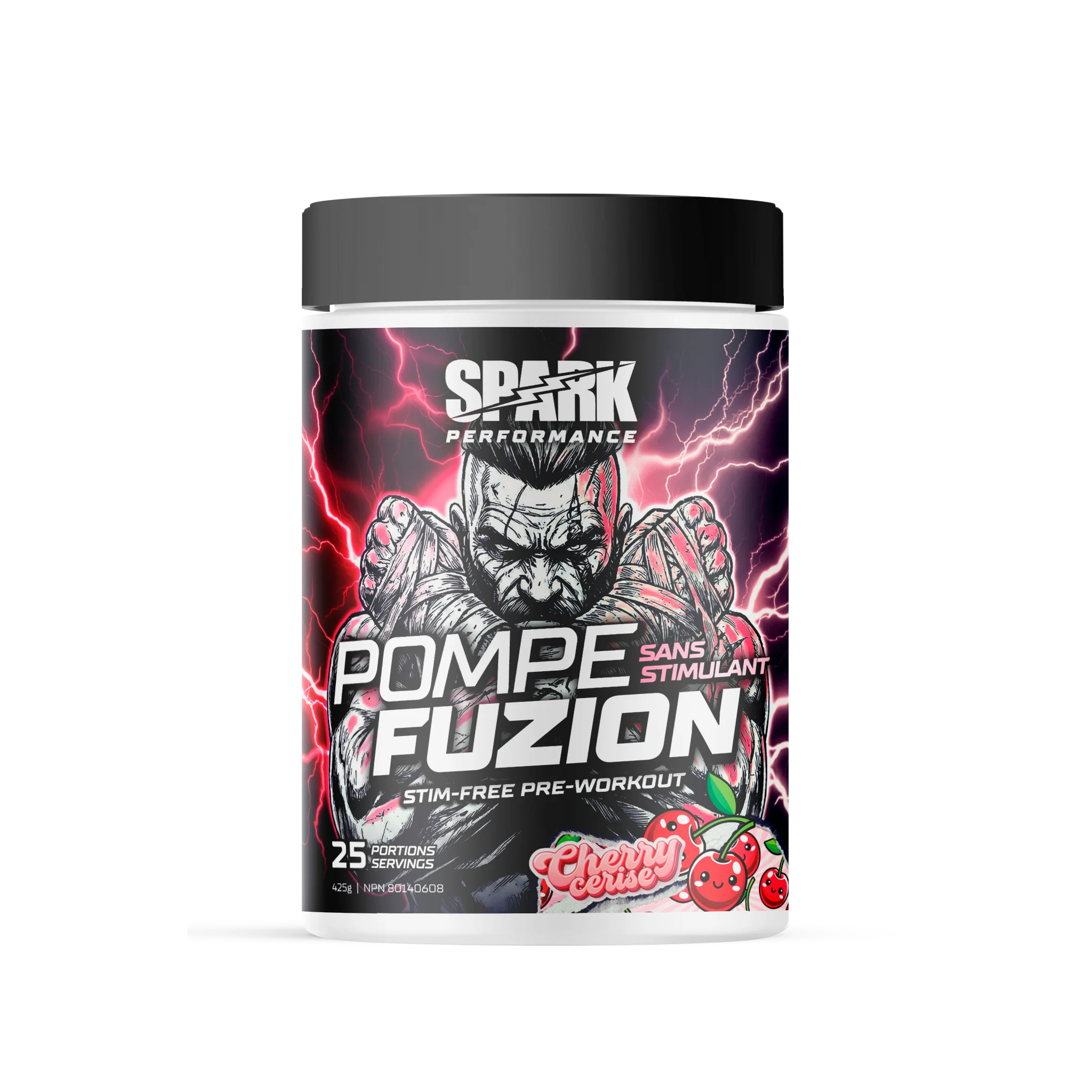 Pompe Fuzion Pré-Workout Sans Stimulant