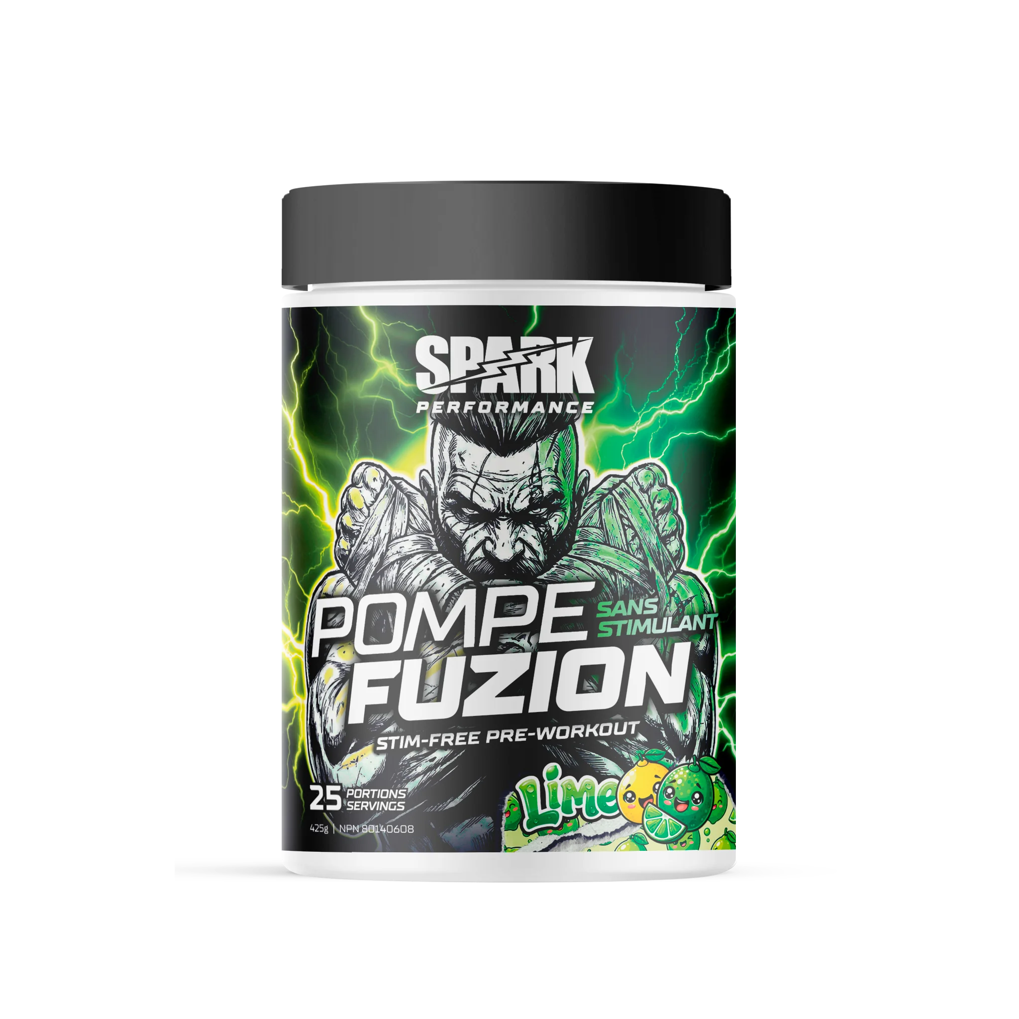 Pompe Fuzion Pré-Workout Sans Stimulant