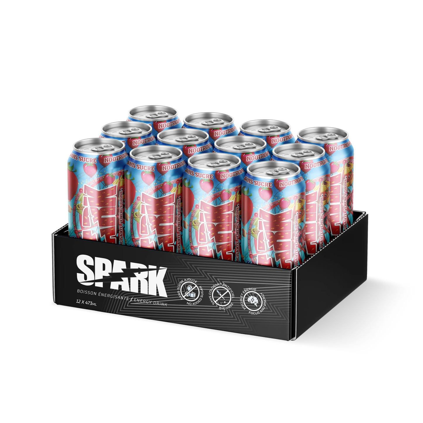spark caisse 12 fraise