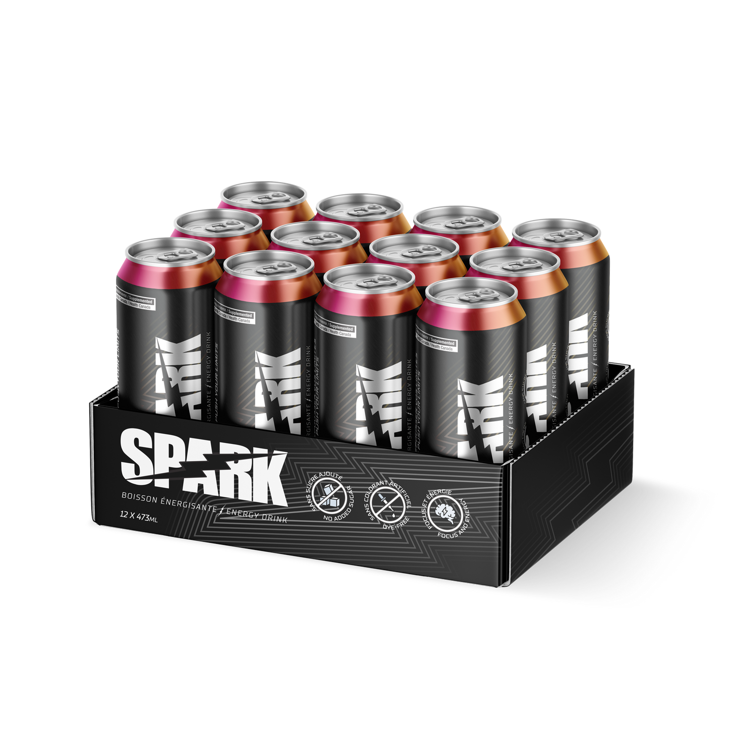 Spark Energy Drink Where To Buy Original Flavor | Case of 12 | Spark Energy Drink