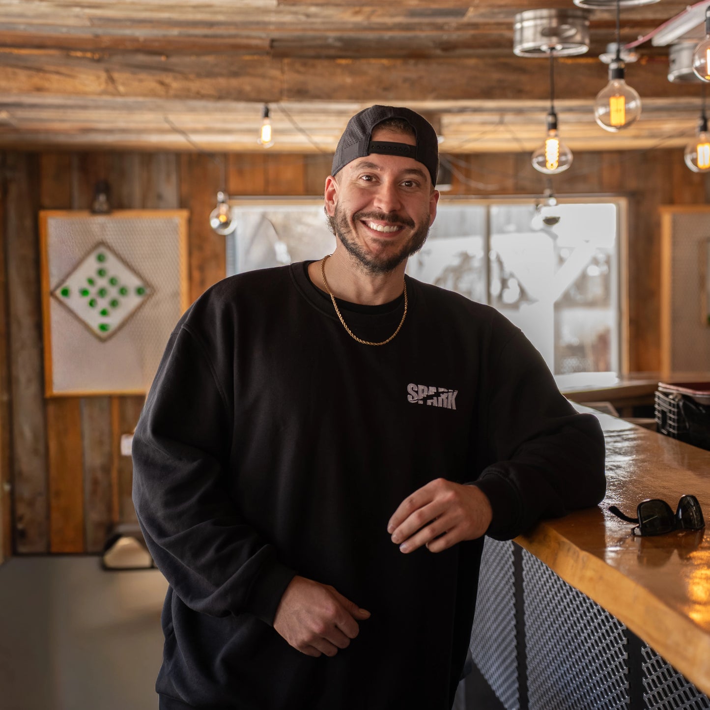 chandail style crewneck spark coupe unisexe