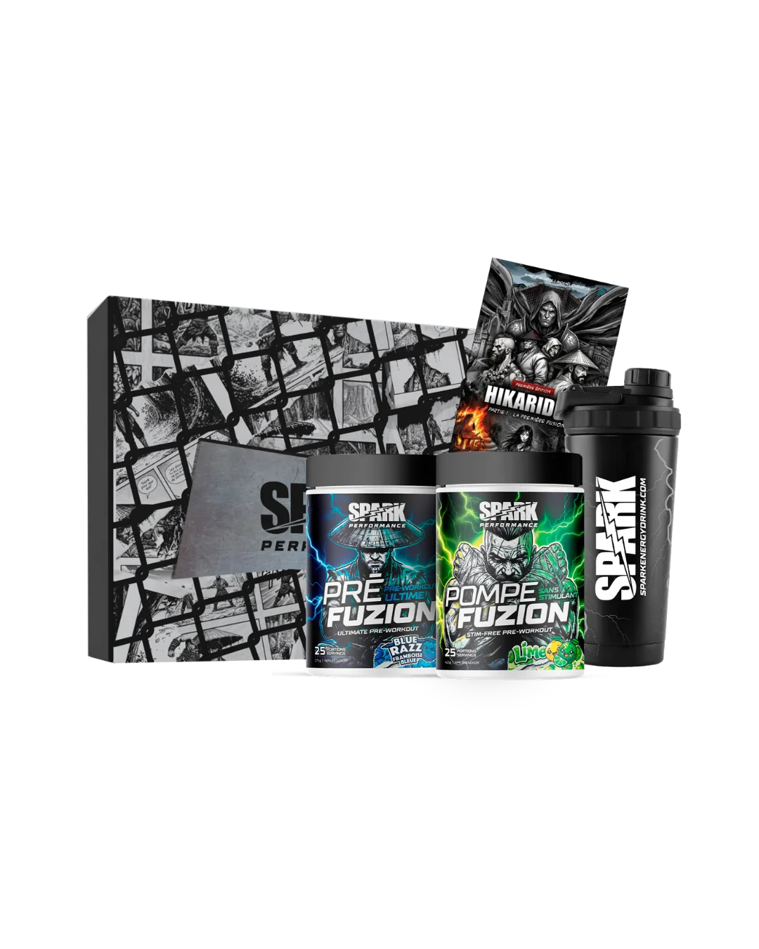 Ensemble Performance Influenceurs | Spark Pré-workout