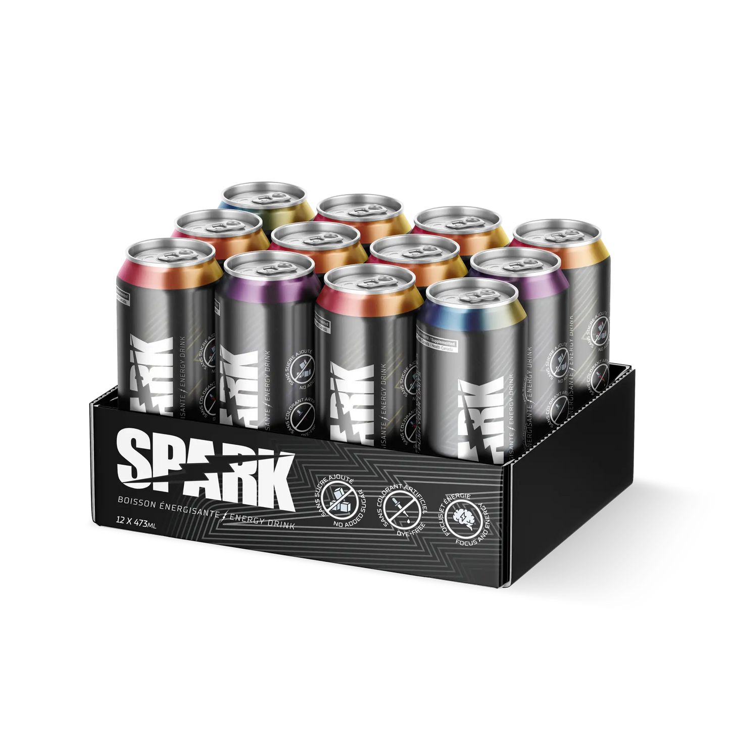 Spark Energy Drink Where To Buy Ta propre boite de 12 saveurs mixtes | Spark Energy Drink